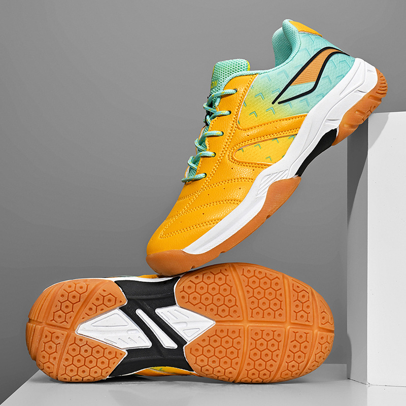 Nuevos zapatos de bádminton profesionales para niños transfronterizos, estudiantes de primaria, entrenamiento de tenis de mesa para niños, competencia deportiva al aire libre image 4