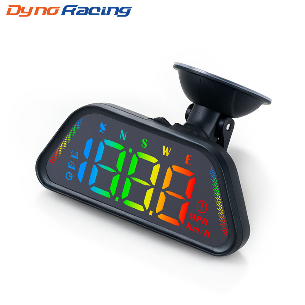 Car HUD Head-Up Display Speed/Time/Travel Time/Travel Distance/Compass Multi-Function
