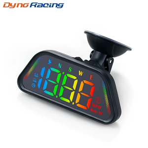 Avtomobil HUD Head-Up Display Sürət/Vaxt/Səyahət Məsafəsi/Kompas Çoxfunksiyalı