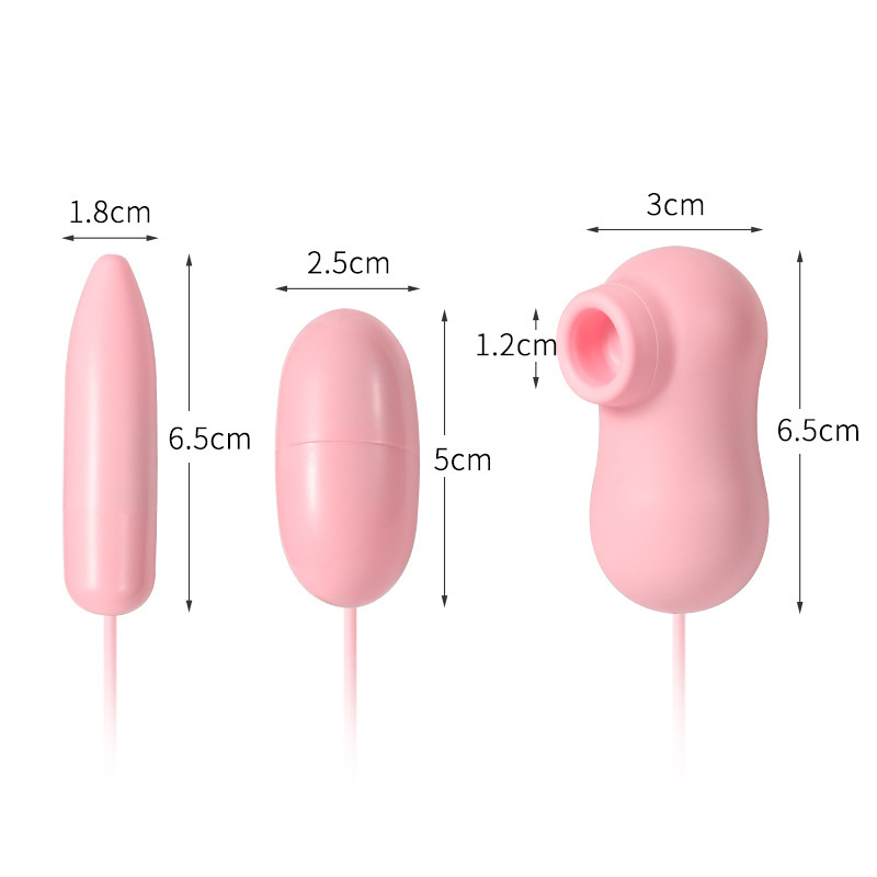 Jinle USB succionando huevos de tres saltos, dispositivo de masturbación femenino, fuerte vibración, bajo, lengua de lamidación, masajeador privado para adultos image 3
