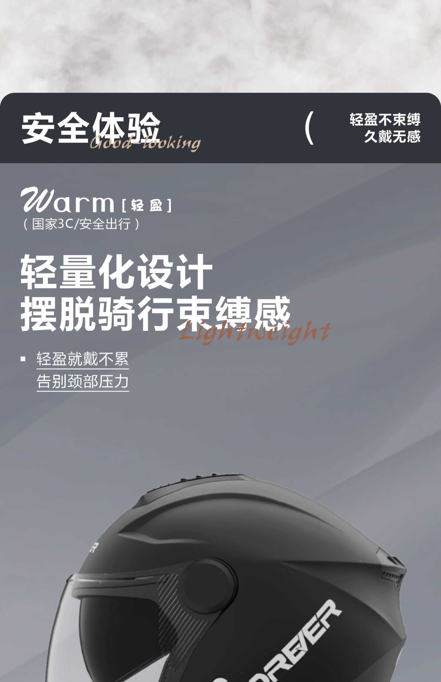 New National Standard 3C Certified Electric Motorcycle Helmet