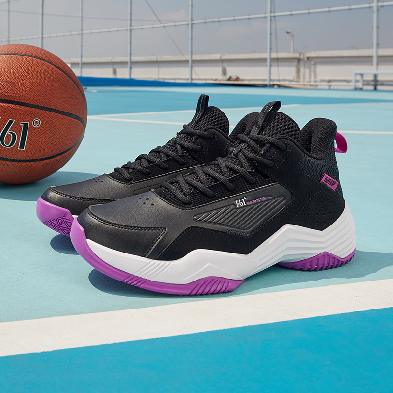 Basketball Shoes 361 Men's Sports Shoes 2025 Autumn and Winter Mid-High Top Practical Training Wear-Resistant Cushioning Fleece-Lined Sneakers Basketball Shoes 361 Men's Sports Shoes 2025 Autumn and Winter Mid-High Top Practical Training Wear-Resistant Cushioning Fleece-Lined Sneakers
