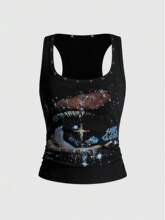 M 49461 Hot Girl Slim Vest ������������