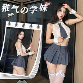 爱如如情趣内衣性感迷人秘书制服诱惑纯欲风激情免脱透视短裙5576