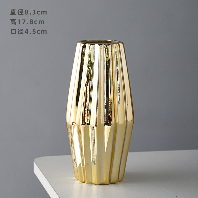 Nordic inswind vasijas de cerámica vintage vasijas creativas galvanizadas decoración del hogar vasijas hidropónicas ornamentos arreglos florales