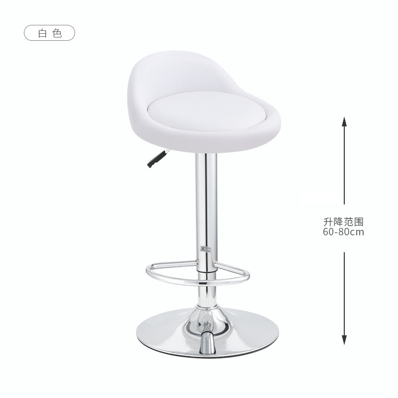 Fábrica directa silla de bar silla de bar elevación silla giratoria silla de respaldo silla casera alta silla de cajero image 10
