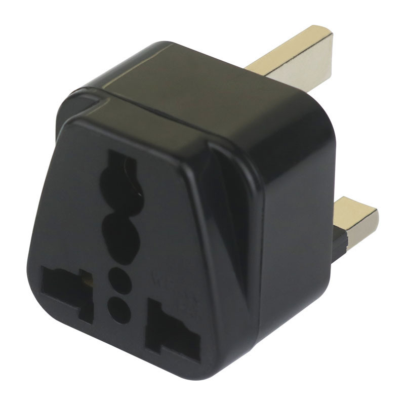 英标转换插头万用孔插座香港新加坡英国迪拜英式港版电源转换器