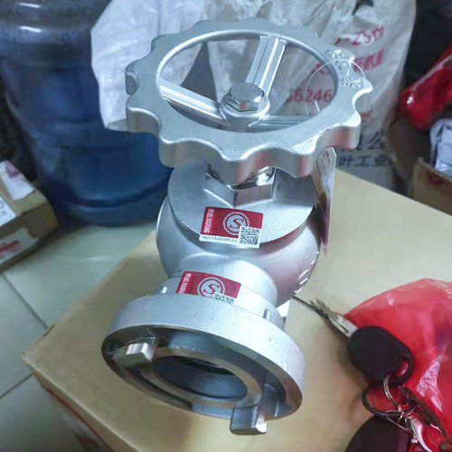 Stainless steel indoor fire hydrant 304 stainless steel fire hydrant SN65 rotary pressure reducing and stabilizing indoor fire hydrant