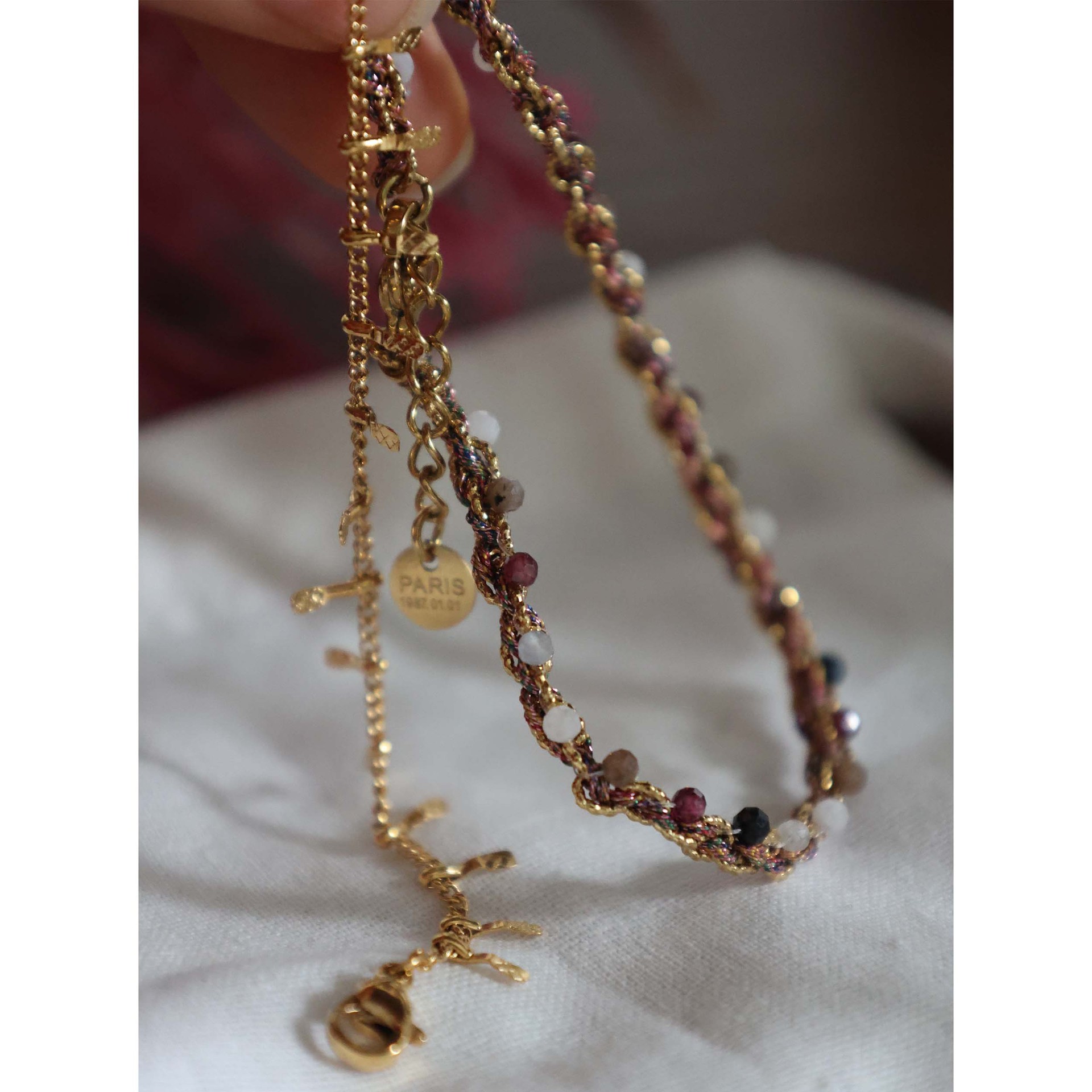 301南法度假系列手工编每条都有手作的记忆长期主义保色手链e12-9