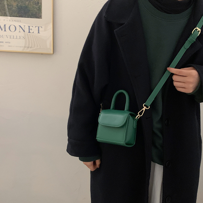 Mini piccola borsa da donna 2024 nuova moda alla moda retrò piccola borsa quadrata portatile borsa per rossetto nicchia borsa a tracolla tuttofare_voghion.com