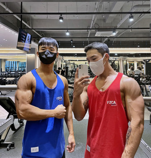 Sports Fitness Vest Muscle Men's Summer Stretch Running Training Stretch Moisture-absorbing Casual Sweat Vest Top