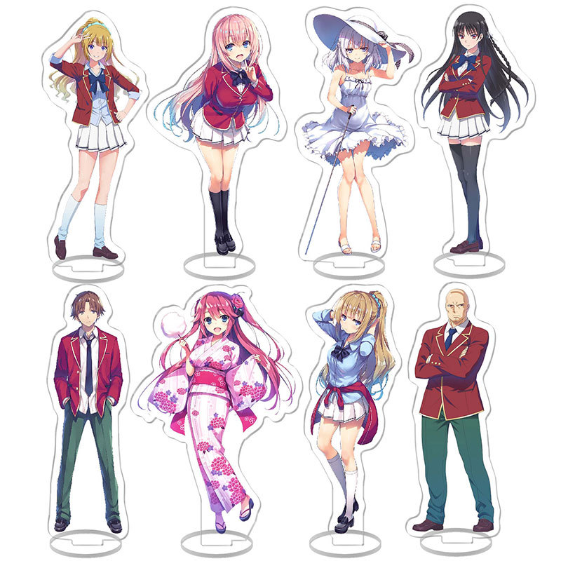 歡迎來到實力至上主義的教室動漫周邊堀北鈴音綾小路桌面立牌擺件