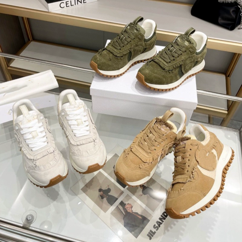 Европейские и американские кроссовки из натуральной кожи 2024, туфли Форрест Гамп в стиле ретро, новые женские весенне-осенние туфли на толстой подошве, повседневная спортивная четырехсезонная женская обувь