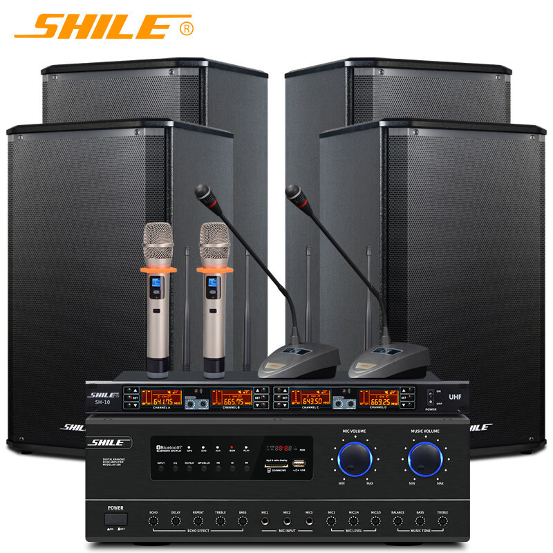 Lion music AV108BX108 conference room sound combination suit training classroom background music sound reinforcement system equipment