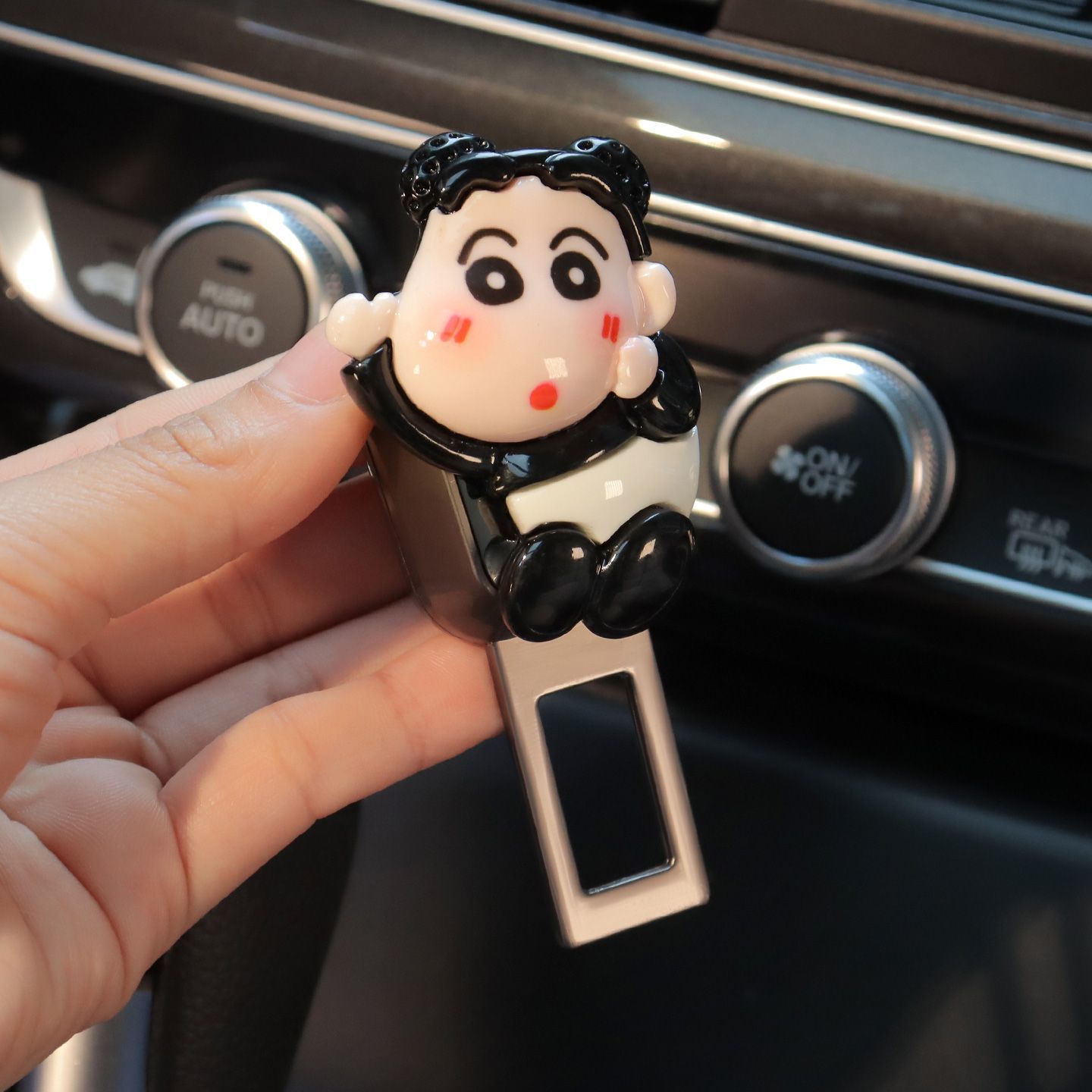 Black and white new extension buckle