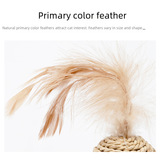 Игрушка, соломенный колокольчик, комплект, кот, издает звуки, домашний питомец, оптовые продажи