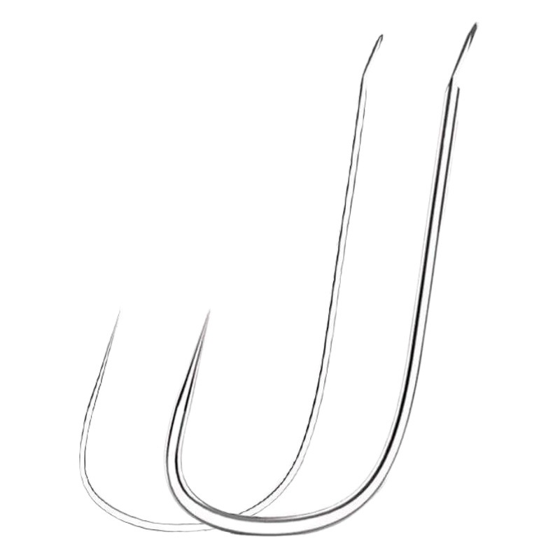 Genuine goods Ona titanium alloy reinforced luofei sleeve hook black pit competition special fly knock white sleeve fishing luofei fish hook