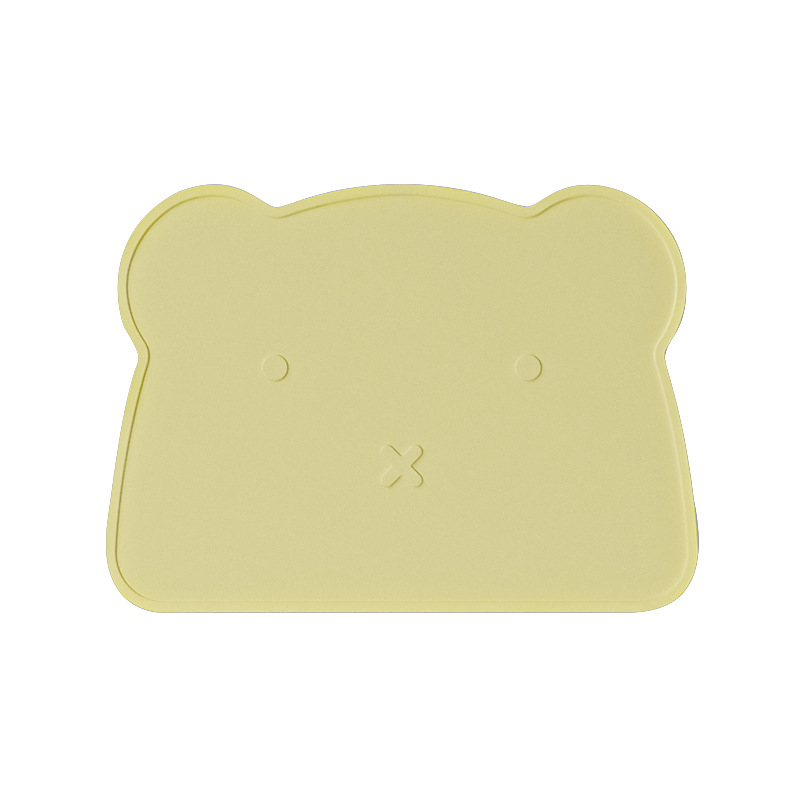 하늘색 곰 플레이스매트