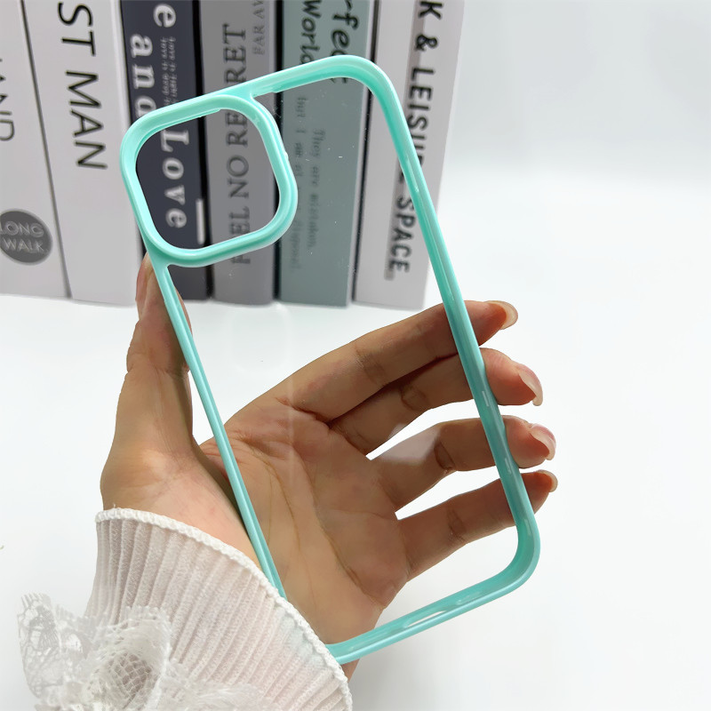 30g Weight iPhone Applicable Brands Phone Cases Classification PC Material Solid Color Pattern Cute, Simple Style Style PC Solid Color Cute Simple Style Phone Cases Phone Accessories 6