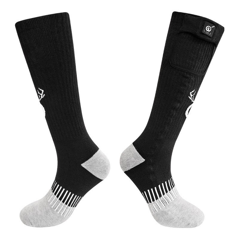 クロスボーダー知能充電発熱靴下三速温度コントロール綿靴下アウトドアスポーツスキー靴下bluetooth電気加熱靴下