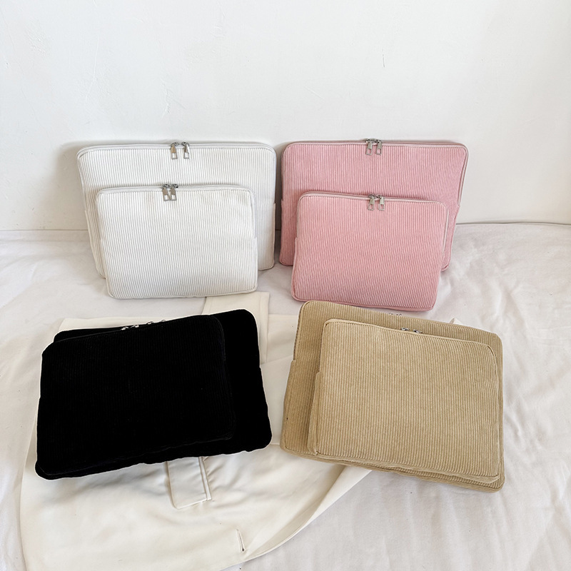 Foreign Trade PU Diving Material Computer Sleeve Bag Tablet Notebook Protective Cover Double Layer Oxford Cloth fleece-lined iPad Storage Foreign Trade PU Diving Material Computer Sleeve Bag Tablet Notebook Protective Cover Double Layer Oxford Cloth fleece-lined iPad Storage