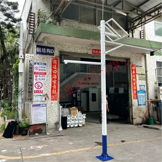 水库在线监测渗压立杆GNSS水位监控立杆太阳能雨量立柱深圳厂家