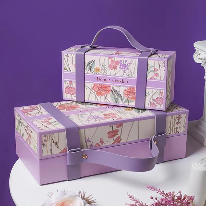 보라색; 작은 크기 19.5*7.1*9.2