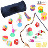 Toy, plush set, pet, 21 pieces, cat, Amazon