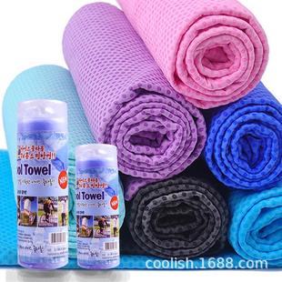 Wholesale Japanese and Korean Cool Towels, Quick-Cooling Towels When Exposed to Water, Outdoor Sweat-Absorbing Sports Summer Cooling Towels
