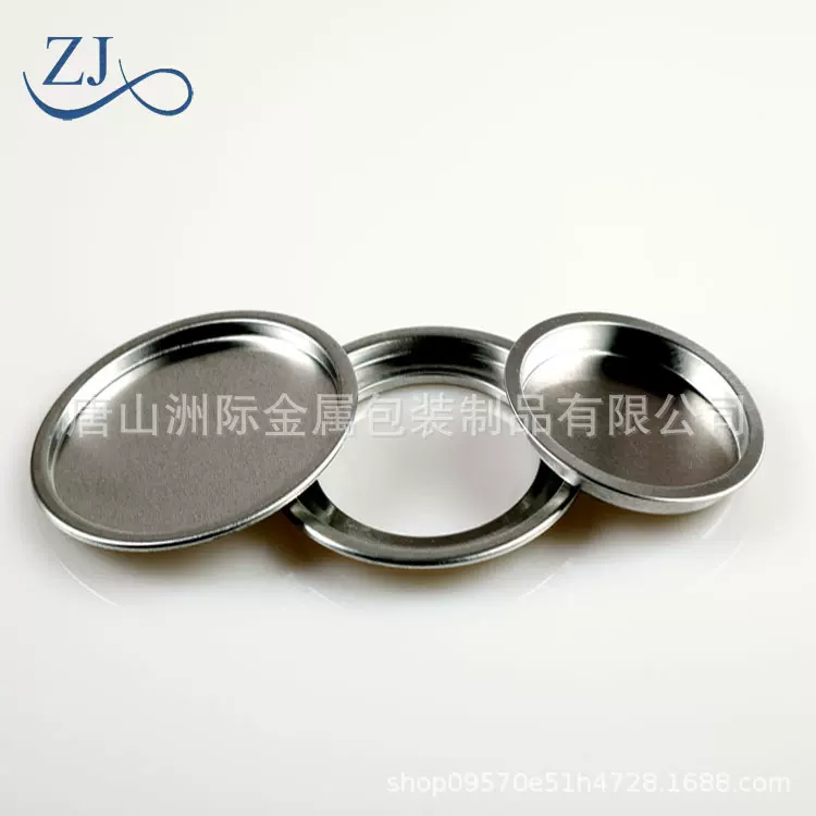 厂家103mm批发多种尺寸马口铁盖底圈盖金属盖配件金属包装底盖