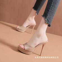 2026�ļ��¿�Ů��Ь��ЬŮ�r���⴩12CM��������ˮ̨�Ը�ŮЬ