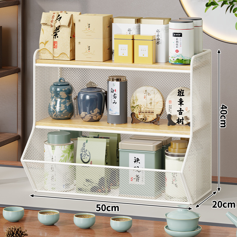 茶杯置物架茶几桌面水杯咖啡杯整理架餐桌台面多层茶具茶壶收纳架|undefined