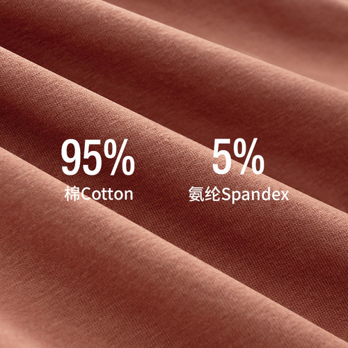 Men's underwear, pure cotton, trendy boxer briefs with printed elements, comfortable four-corner boys' personalized shorts