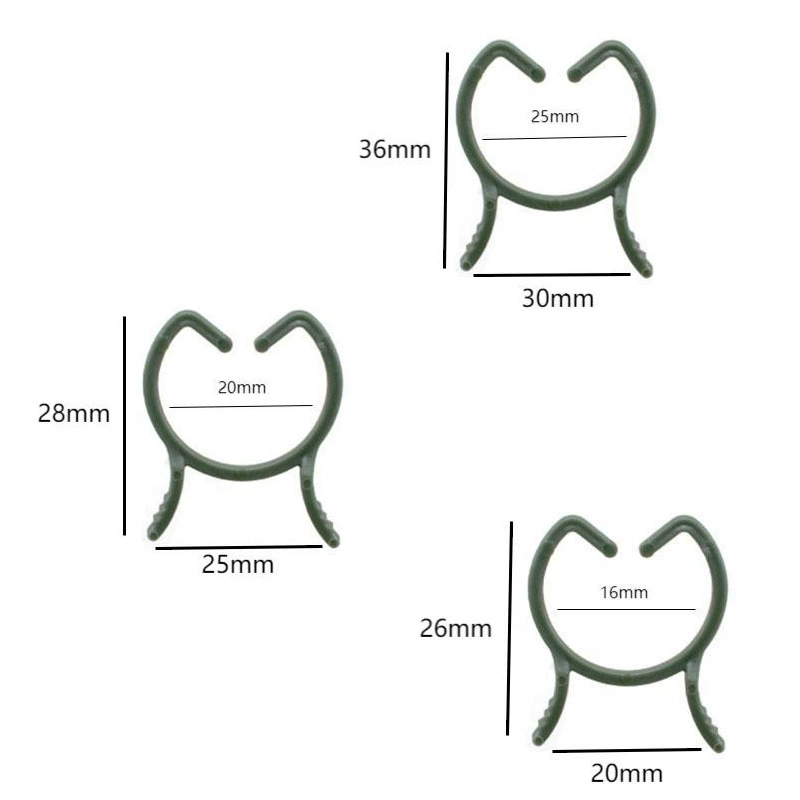 Садоводство клип кольцо бабочка пряжка Большой Восемь символов завод привязки галстук лоза фиксированный зажим держатель пластиковый маленький зажим