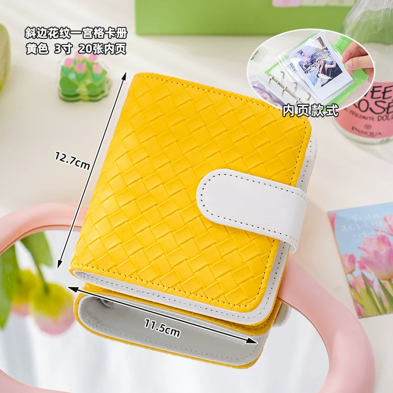 Альбом для карточек (Polaroid) PU, 3 дюйма, несколько дизайнов обложек