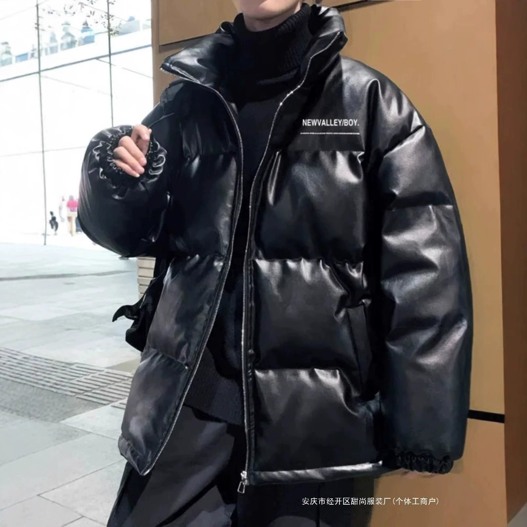 Polyurethane Korean demi-season keep warm down jacket, increased thickness, for beloved