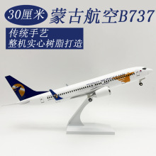 30CM�ɹź���B737 ����ɻ�ģ�� ��̬�ڼ� ������Ʒ ��߰ڼ�