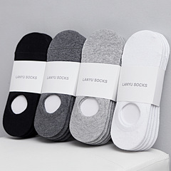 Socks Men's Short Socks Cotton Socks Boat Socks Summer Low Cut Shallow Mouth Invisible Socks Short Sports Socks Cotton Thin Men's Socks