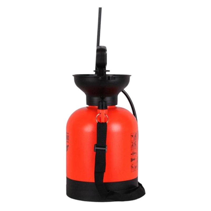 Bajo el mercado 3-8L limpieza del hogar regadera jardinería riego lavado de coches hombro pulverizador plástico presión de aire regadera
