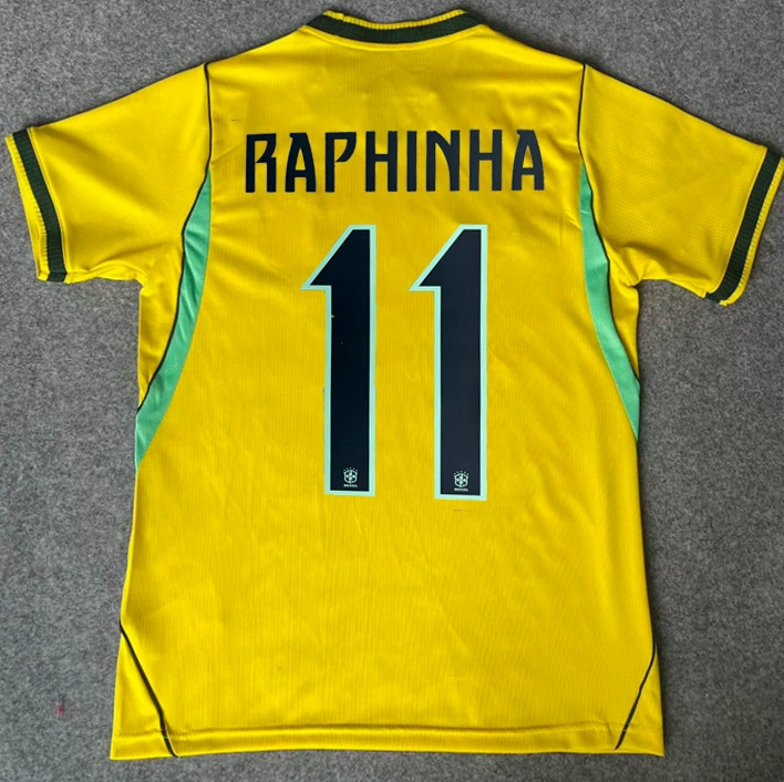 Прямая поставка с завода Brazil серия джерси форма футбольная Роналдо Каканемар домашняя и гостевая футболка для домашних и выездных матчей