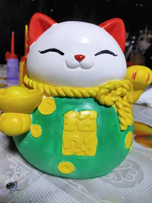 Alcancía de Yeso Grande DIY para Colorear y Pintar para Niños