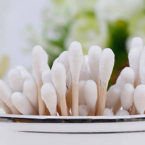 Disposable cotton swabs makeup double-headed cotton swabs sterilizing cotton swabs 100 wooden sticks