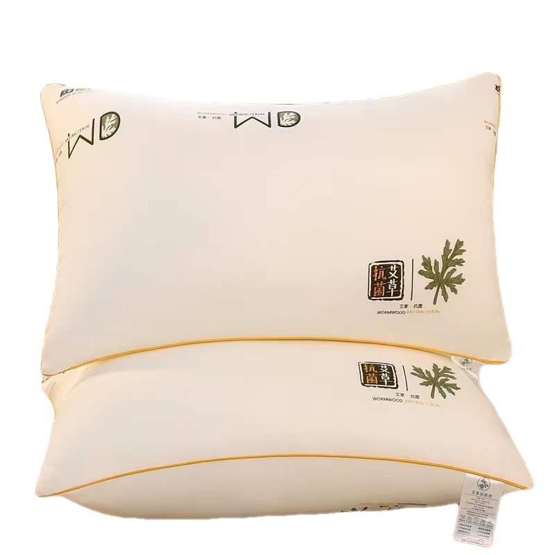 Almohada de regalo Almohada de ajenjo Almohada en vivo Douyin Almohada cepillada del hotel Almohada antiácaros y transpirable