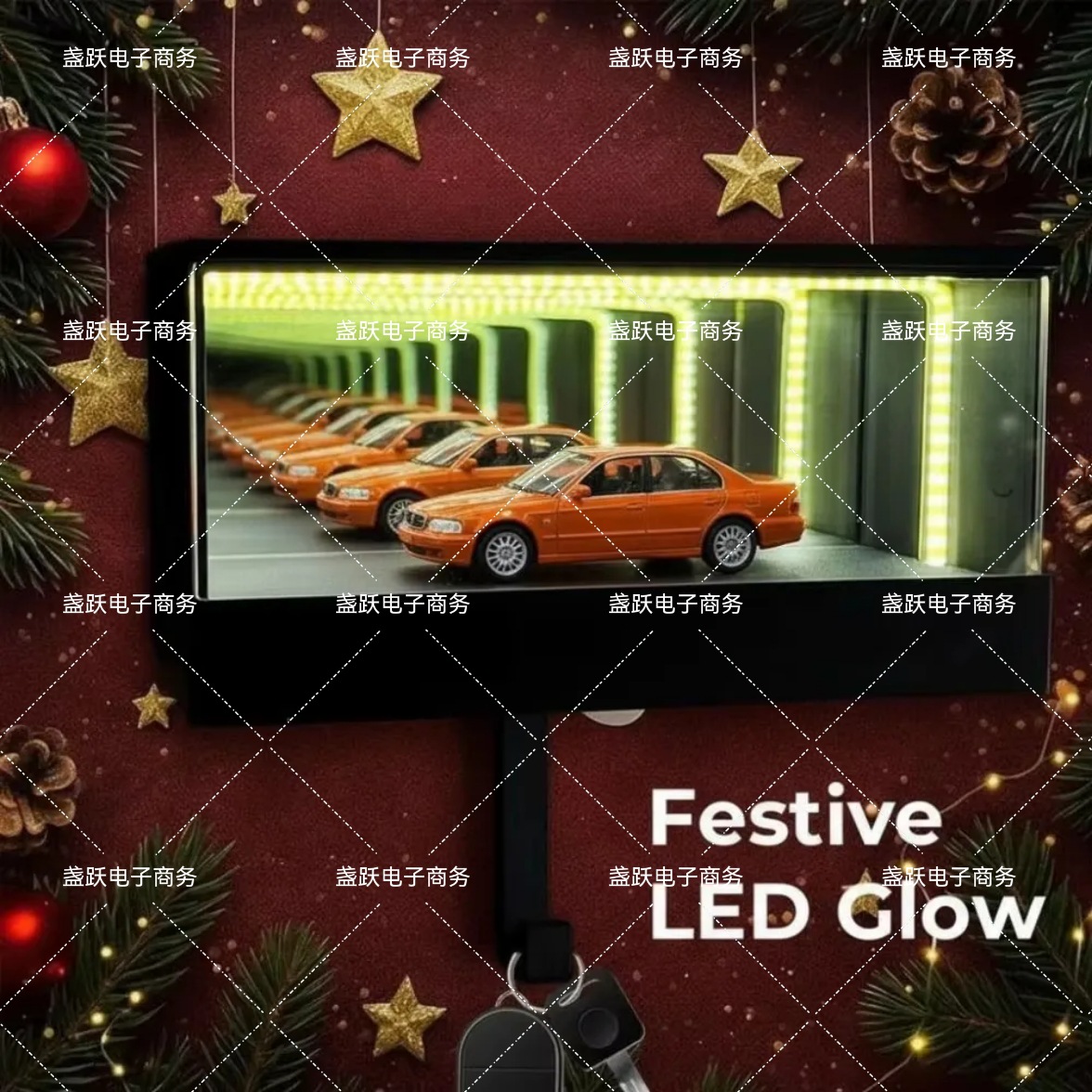 Chaves de garaje de automóviles de explosión gancho de almacenamiento gancho de almacenamiento LED percha de exhibición luminosa