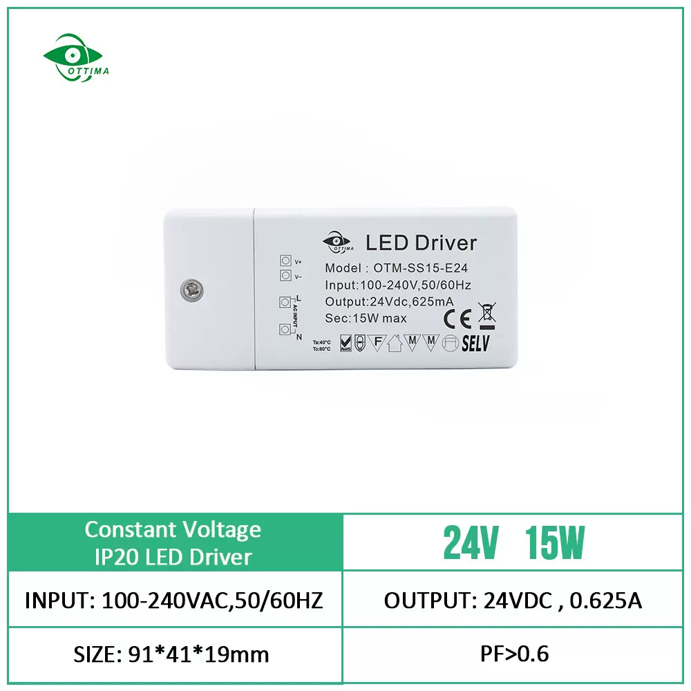 15W24V恒压LED驱动电源灯带，外贸出口品质、源头厂家现货LED灯带