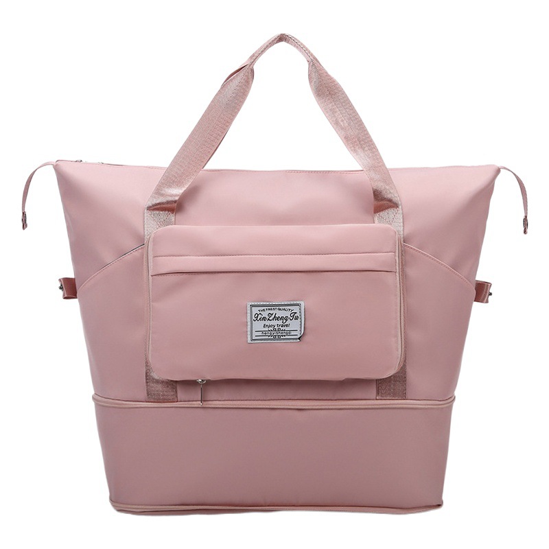 2023 nuevo gran capacidad plegable bolsa de viaje de corta distancia húmeda y seca separación fitness ejercicio bolsa gruesa bolsa de maternidad portátil