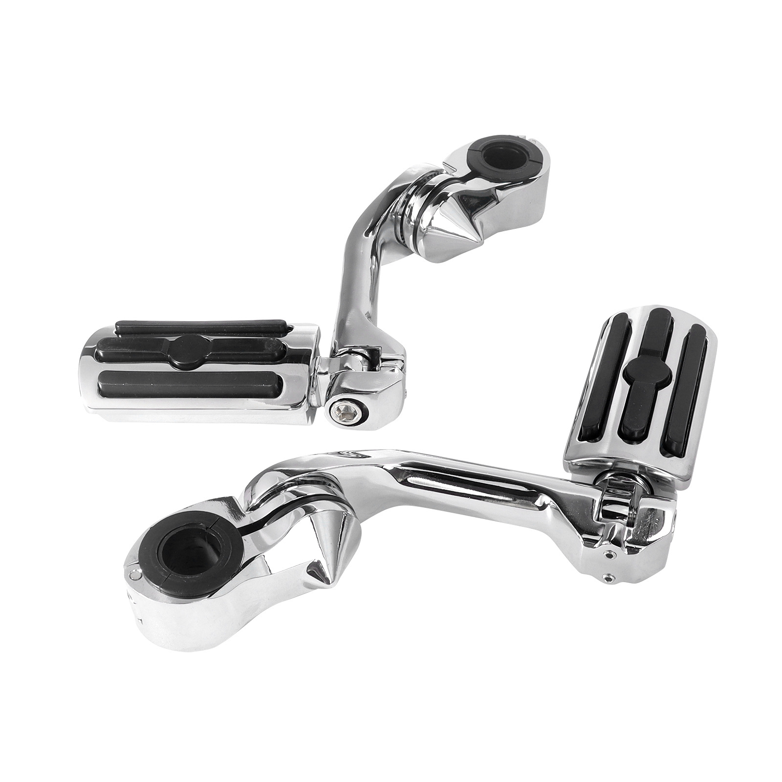 Harley Suitable Pedal Large Glide Diana Motorcycle Modified Rear Pedal Long Rod Bracket Universal Pedal