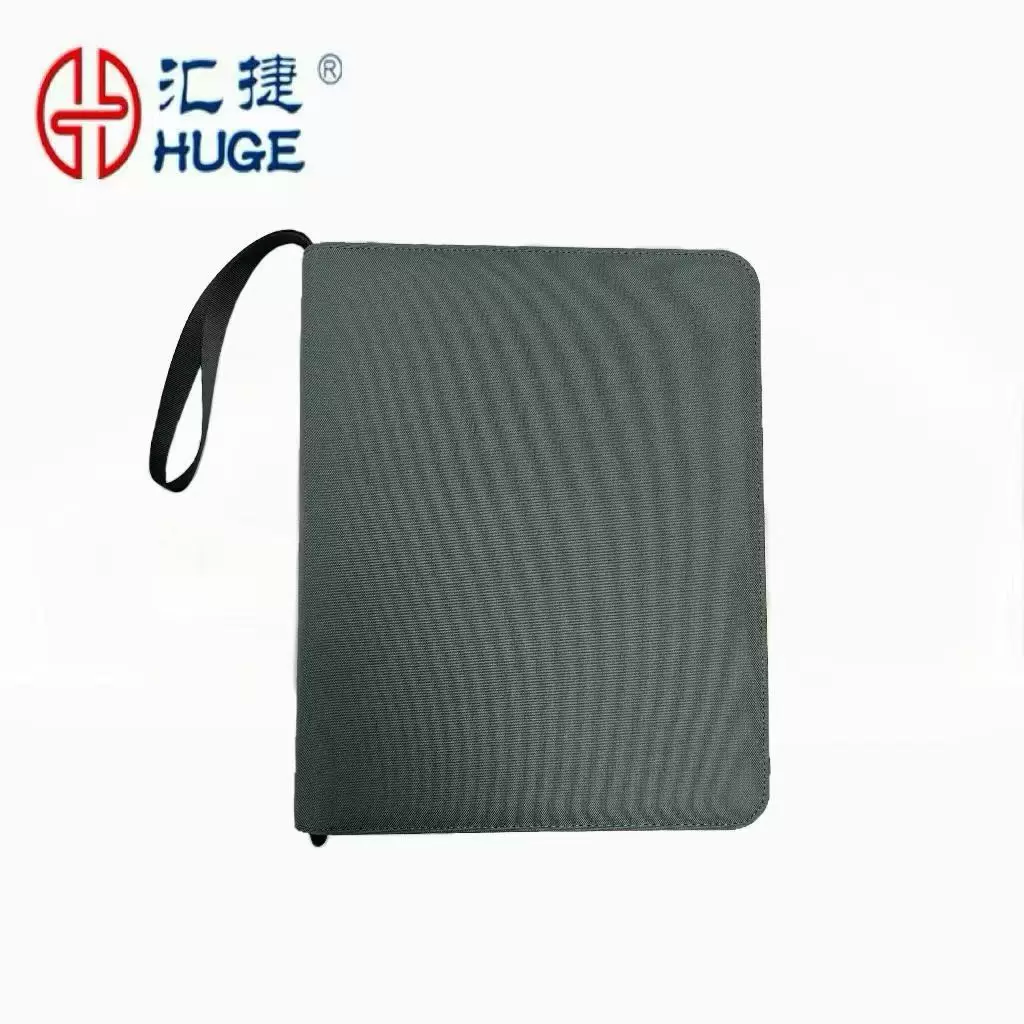 跨境热销多功能卡册九宫格相册定制新款收集册简约布料拉链包批发