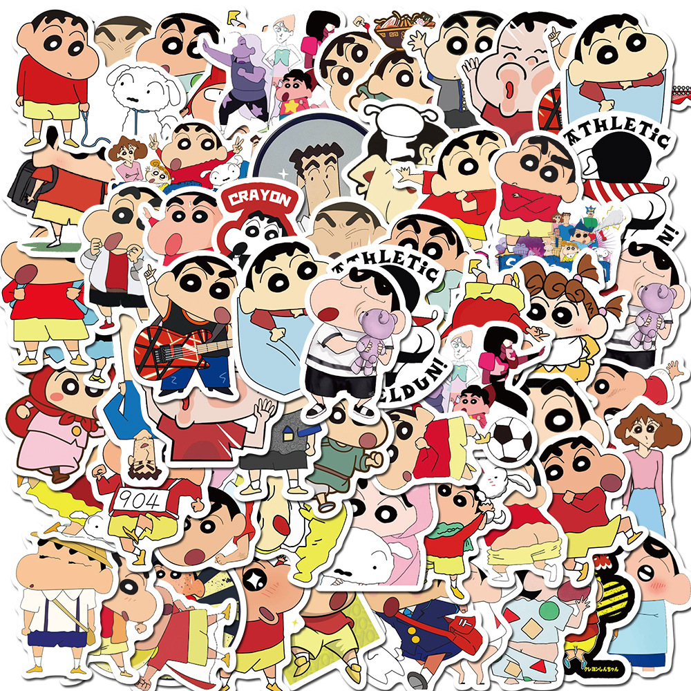 Japanese cartoon crayons