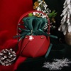 Apple, Christmas handheld velvet gift box, protective amulet, Birthday gift